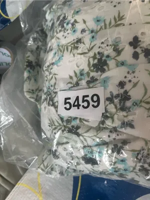100% Cotton Green White Floral Puff Sleeve Mini Dress Small Cottagecore Romantic thumbnail 8