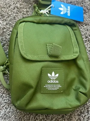 adidas Olive Green Waist / Crossbody Bag thumbnail 3