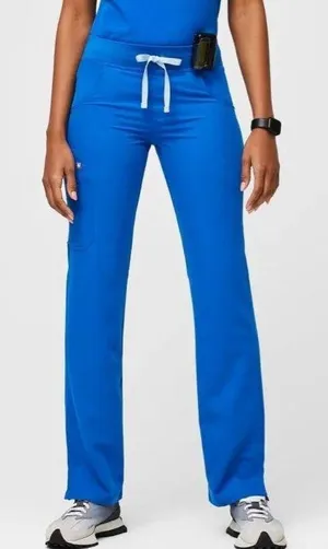 FIGS Kade Cargo Scrub Pants Royal Blue medium  thumbnail 1