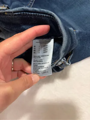 American Eagle Next Level Stretch High Waisted Distressed Jeans - 2 Short thumbnail 8