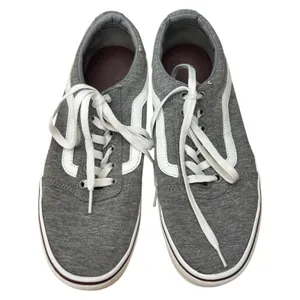 Vans Ward Low Top Grey Speckled Jersey Skate Shoes Women's - Size 9.5 Sneakers thumbnail 6
