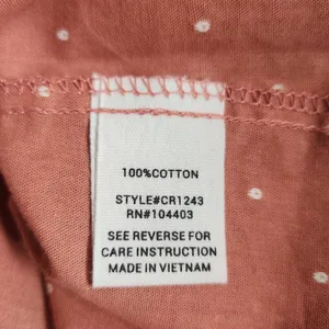 Mine Terra Cotta Sleeveless Blouse with Embroidered Details NWOT Size Large thumbnail 6