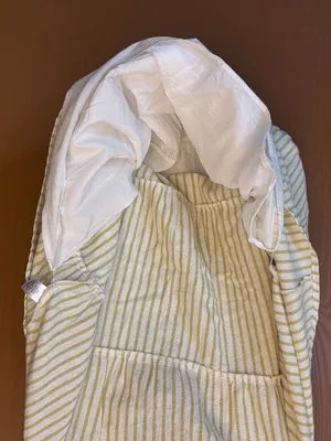 Sonoma Cotton Linen Blend Summer Dress Striped Adjustable Strap thumbnail 8