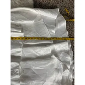 Lulus Lifetime of Love White Satin Strapless A-Line Gown Size 10 Classic Wedding thumbnail 10