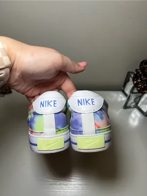 Nike Tie Dye Slips On Shoes thumbnail 2