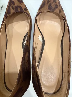 Target Leopard Print Pointed Toe Pumps - Brown & Black size 9 thumbnail 6