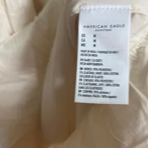American‎ Eagle Cream And Black Bubble Hem Dress Size Medium thumbnail 8