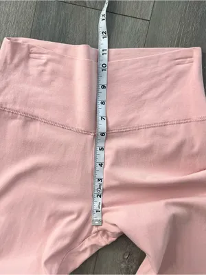 Aerie Chill Play Move Pink Tie Dye High Rise Leggings Size Large thumbnail 8