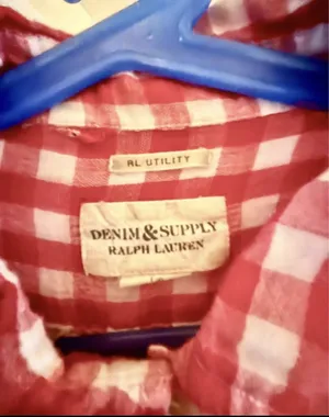 Classic gingham button-down with long sleeves. Chest pockets and button cuffs. Lightweight casual style from Ralph Lauren. thumbnail 3