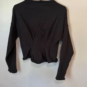 Pilcro Anthropologie Corset Sweatshirt Sweater Small Organic Cotton #1000 thumbnail 7