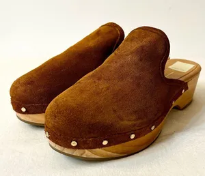 Dolce Vita Closen Slip-On Studded Clog Cognac Suede Size 7.5 thumbnail 4