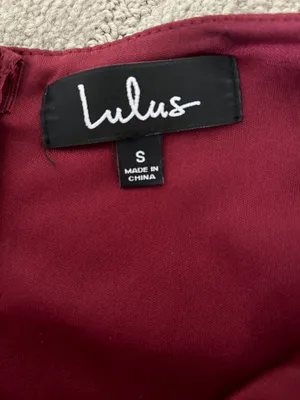 Lulus Dark Red Skater Dress thumbnail 4