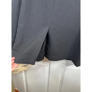 BCBGeneration Black Single-Button Notched Lapel Blazer Jacket Size S thumbnail 9