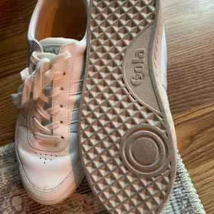 Gola Womens Grandslam Leather White Sneakers Shoes Size 8 Casual Athletic thumbnail 3