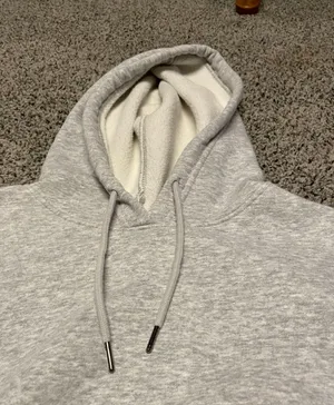 Grey Hoodie Gray Size M thumbnail 3