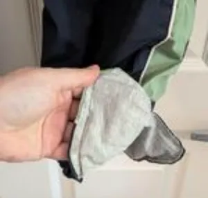 Old Navy Vintage blue and green track pants thumbnail 4