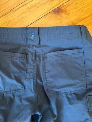 Kuhl gray blue hiking shorts women’s 2 short thumbnail 7