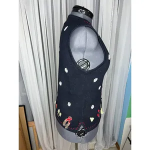 Christopher & Banks Christmas winter sweater vest snowflake mitten hat scarf thumbnail 6