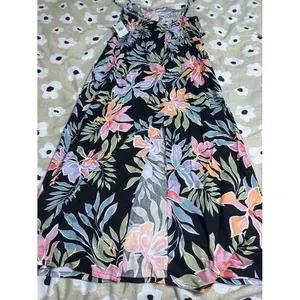 Billabong black floral dress NWT thumbnail 6