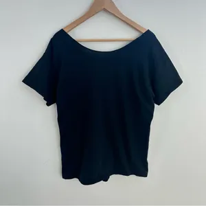Los Angeles Rams Black NFL off-the-shoulder t-shirt thumbnail 5