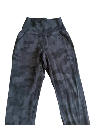 LULULEMON Gray Camo Jogger Active Pants Size 00 thumbnail 5