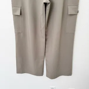 [Abercrombie & Fitch] Harper Tailored Ultra Wide Leg Cargo Pants NWT Size 31/12L thumbnail 7