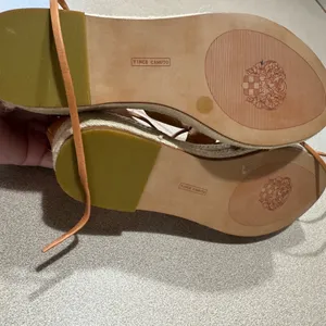 Women’s Tan Leather Lace-Up Espadrille Sandals by Vince Camuto thumbnail 4
