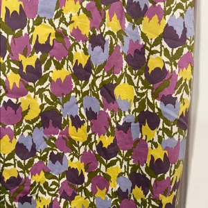 Boden valentine Purple and Yellow Floral Dress 10R‎ thumbnail 3