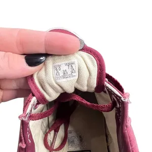 VANS Old Skool Burgundy Canvas Unisex Lace-Up‎ Sneakers Men's 6/Women's 7.5 thumbnail 8