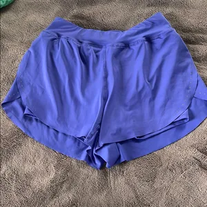 Women's Purple Athletic Shorts thumbnail 1