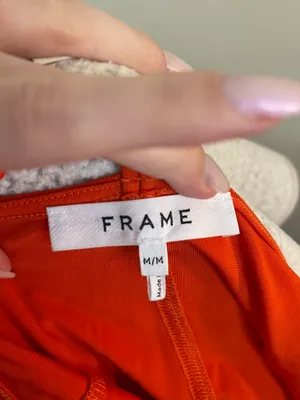 Frame Knotted stretch-jersey bodysuit thumbnail 6