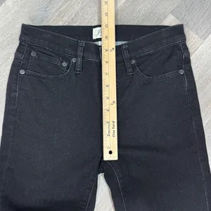 J. Crew High Rise Jegging Skinny Ankle Pants‎ Black 27 4 thumbnail 12