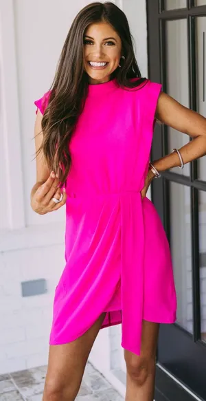 The Clothing Exchange Company Pink Dress thumbnail 1