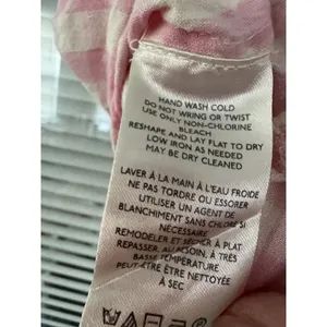 Free People Leilani Gingham‎ strapless Top Size L thumbnail 7
