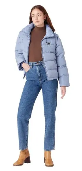 Wrangler Blue Straight Leg Women's Jeans new with tags Wrangler Mom Straight thumbnail 1
