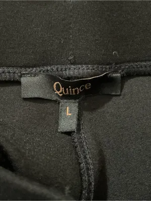 Quince Ultra Stretch Ponte Straight Leg Pants Womens Size Large thumbnail 6