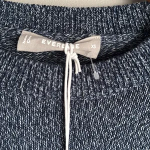 NEW Everlane Soft Cotton Crew Sweater Blue Size XS thumbnail 6
