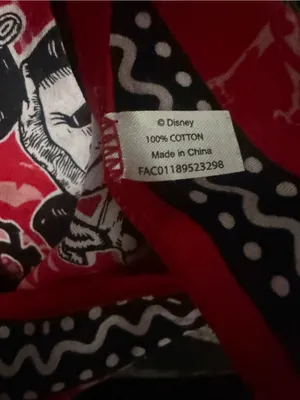 Walt Disney Cruise Line Pirate Night Square Bandana Scarf Mickey Mouse thumbnail 3