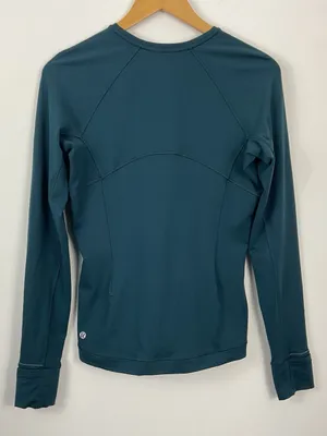 Lululemon Rulu Run Long Sleeve Shirt Womens Size 8 thumbnail 3
