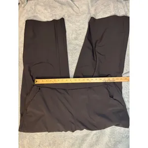 Fabletics Black Wide Leg Trousers Side Zip Pockets XXL 1XT FB6059 NWT thumbnail 2