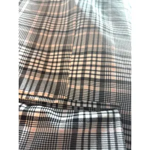 Select Plaid Blazer Women's Size UK 10 / EUR 38 Y2K Black White Peach Jacket thumbnail 4