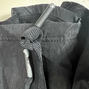 OFFLINE by Aerie The Hugger Solid Athletic Shorts Black Sporty Side Slit Size XS thumbnail 4