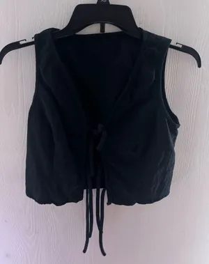 SHEIN black vest thumbnail 1