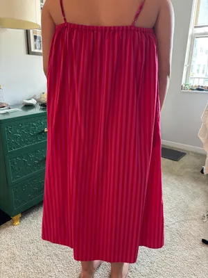 Madewell Marsha Stripe Cotton Midi Sundress thumbnail 4