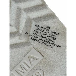 MIA Icicle Slip-On Cozy Shearling Platform Slippers Size 9‎ NEW thumbnail 8