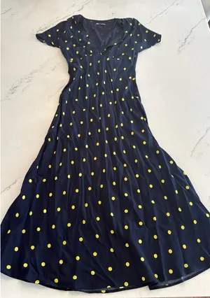 ZARA Polka Dot Dress thumbnail 1