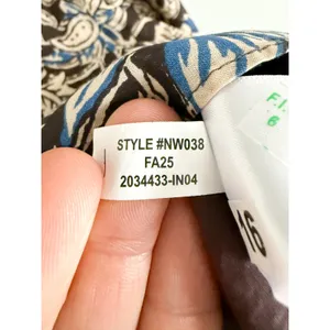 Madewell | NWT Gathered Button-Front Mini Dress Floral Carob | Sz M thumbnail 7