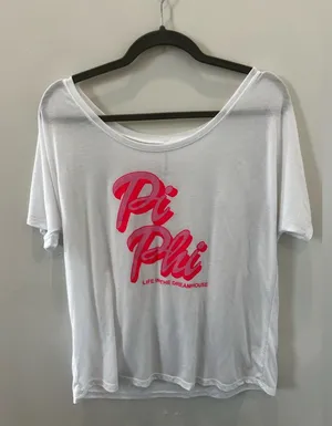 Bella Canvas Pi Phi Life in the Dreamhouse Tee thumbnail 1