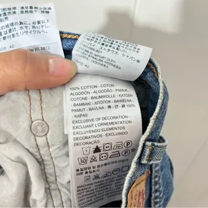 Levis 501 Womens Jeans Button Fly Blue Jeans Size 27x32 thumbnail 10