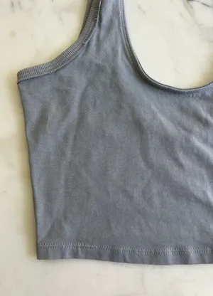 Free People Movement Blue Gray Tank Top Bra thumbnail 3